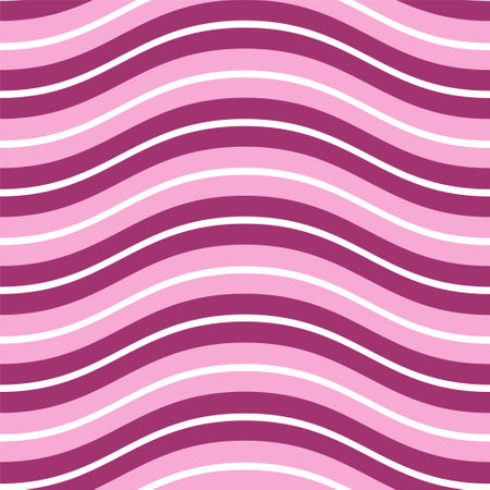 Abstract seamless pattern with waves.のイラスト素材