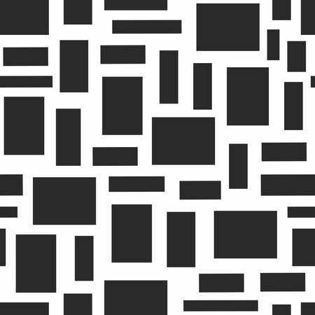 Geometric seamless pattern with squares.のイラスト素材