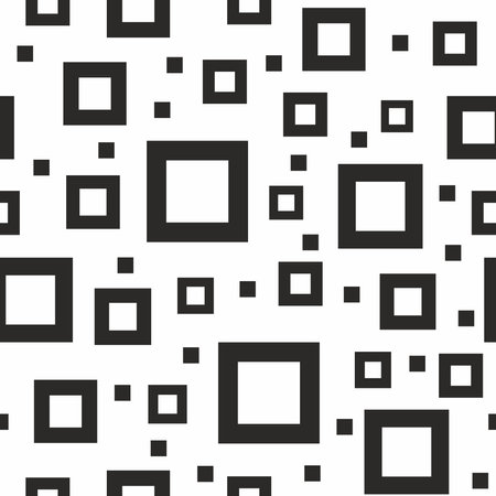 Geometric seamless pattern with squares.のイラスト素材