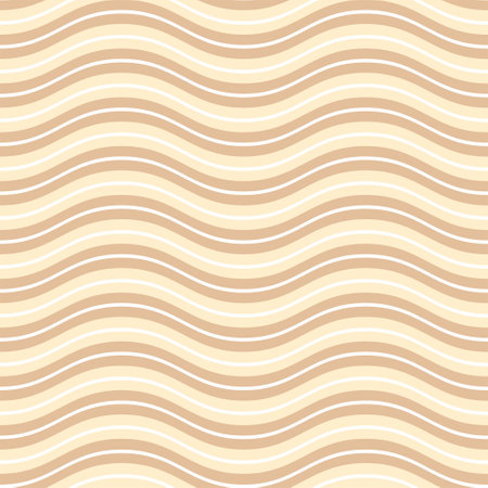 Abstract seamless pattern with waves.のイラスト素材