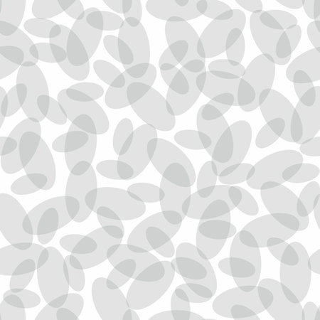 Geometric seamless pattern with ellipses.のイラスト素材