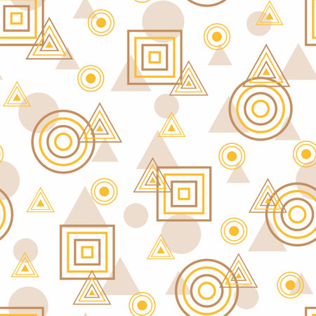 Geometric seamless pattern.のイラスト素材