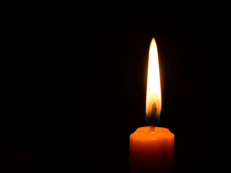 Beautiful candle light の写真素材