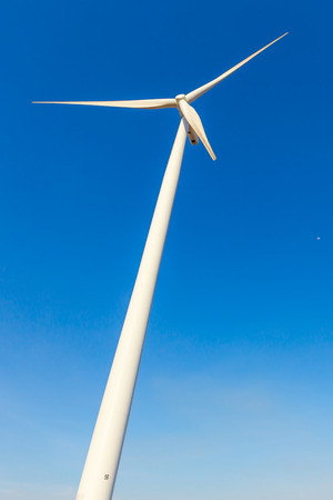 beautiful wind turbines generating electricity, in Huai Bong district, Thailandの写真素材