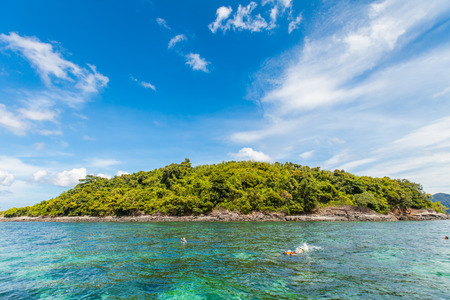 Seascape of andaman sea, Lipe island の写真素材