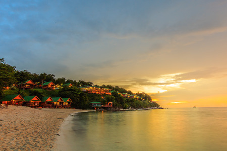 Seascape of andaman sea, Lipe island のeditorial素材