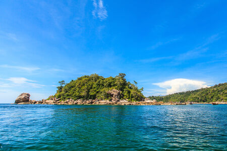 Seascape of andaman sea, Lipe island の写真素材