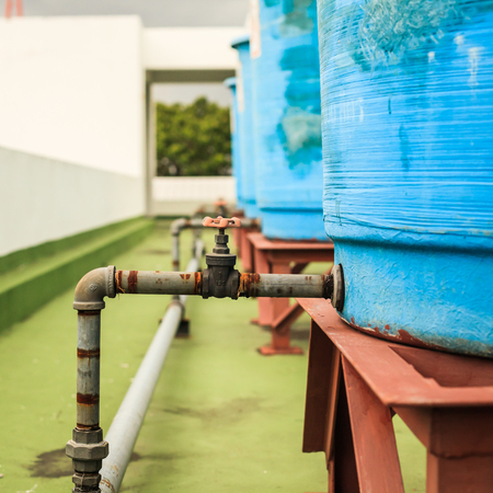 Water tankの写真素材