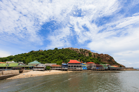 fisherman villageの写真素材