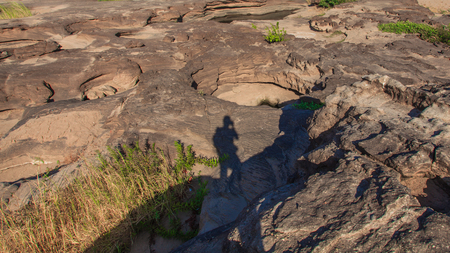 Unseen Thailand grand canyon sam pan bok at ubonratchathaniの写真素材