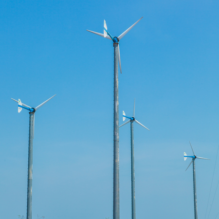 wind power generatorの写真素材