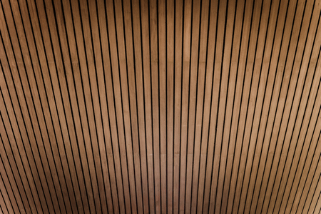 Wood ceiling backgroundの写真素材