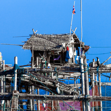 Fisherman houseの写真素材