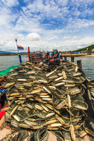Fisherman boatの写真素材