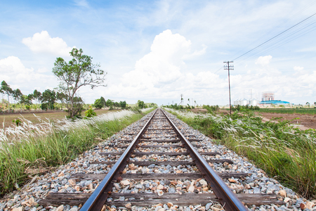 Railway in Thailandの写真素材