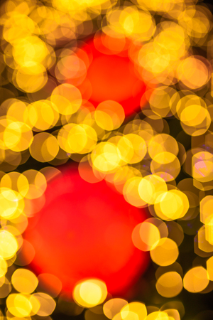 Abstract blur christmas light decorの写真素材