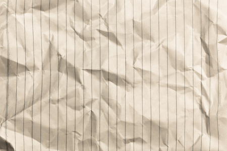 Brown wrinkle paper backgroundの写真素材