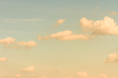 Retro cloud and sky background