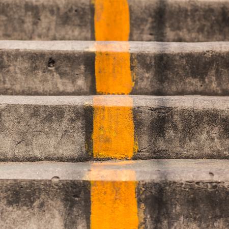 Concrere stairs close up. Retro filterの写真素材