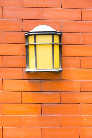 Wall lamp close upの写真素材