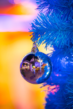 Christmas ball close upの写真素材
