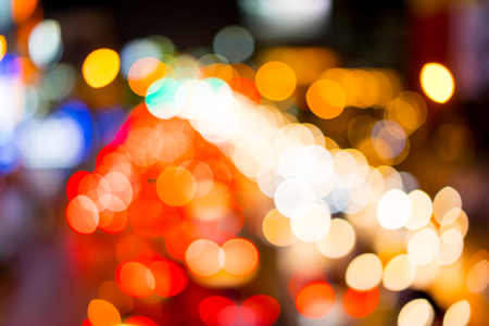 Abstract blur traffic light backgroundの写真素材