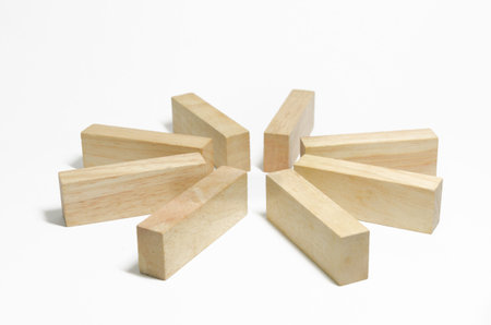 Wooden blocks