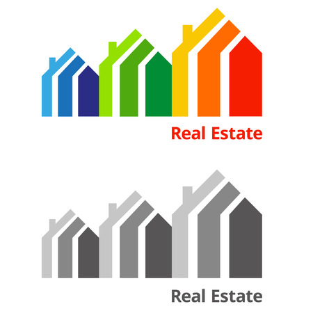 Vector illustration of Real estate design concept.のイラスト素材