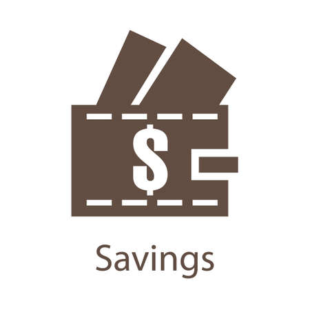 Vector illustration Wallet Icon.のイラスト素材