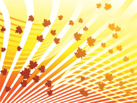 Abstract Autumn backgroundのイラスト素材
