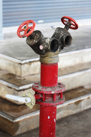 old fire hydrantの写真素材