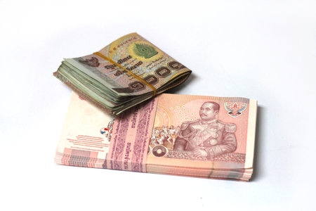 thai banknotes