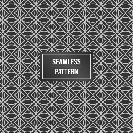 Geometric pattern background. Abstract pattern black backgroundのイラスト素材