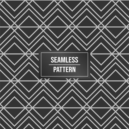 Geometric pattern background. Abstract pattern black backgroundのイラスト素材