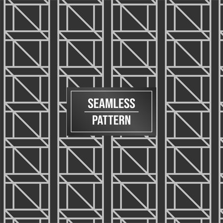 Geometric pattern background. Abstract pattern black backgroundのイラスト素材