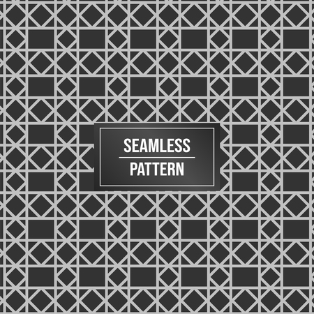 Geometric pattern background. Abstract pattern black backgroundのイラスト素材