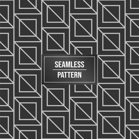 Geometric pattern background. Abstract pattern black backgroundのイラスト素材