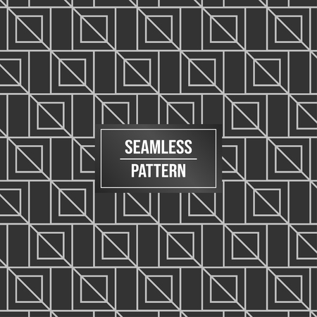 Geometric pattern background. Abstract pattern black backgroundのイラスト素材