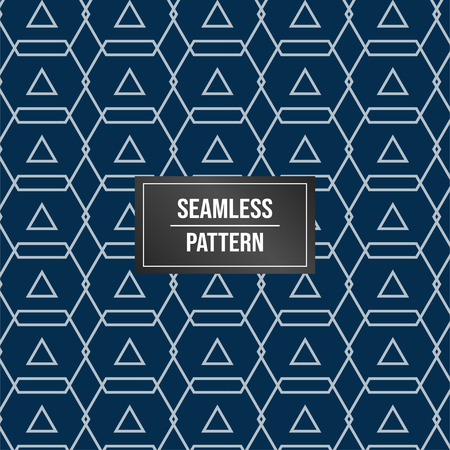 Geometric pattern background. Minimalist abstract seamless patternのイラスト素材