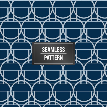 Geometric pattern background. Minimalist abstract seamless patternのイラスト素材
