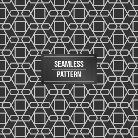 Geometric pattern background. Abstract pattern black backgroundのイラスト素材