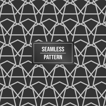 Geometric pattern background. Abstract pattern black backgroundのイラスト素材