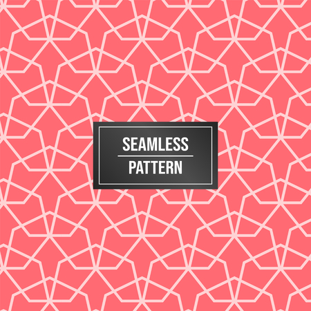 Geometric pattern background. Abstract pattern pink backgroundのイラスト素材