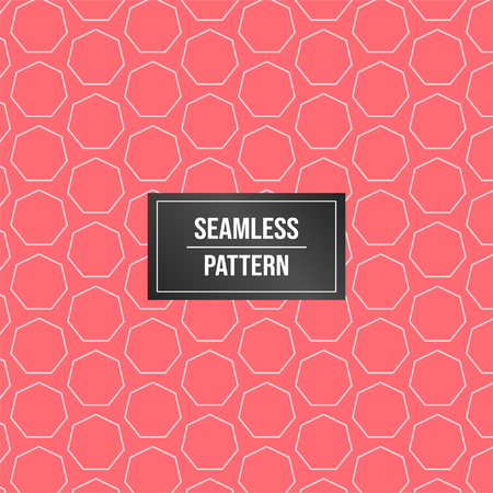 Geometric pattern background. Abstract pattern pink backgroundのイラスト素材