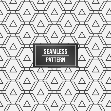 Geometric pattern background. Abstract pattern white backgroundのイラスト素材