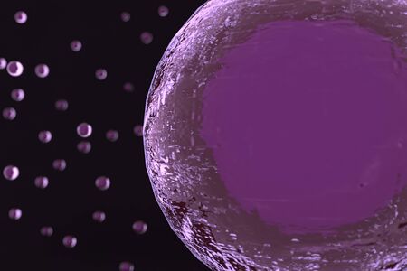 3d rendering of Cell biology deals with the smallest unit of life.の写真素材
