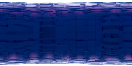 3d illustration, 3d rendering, vr 360 panorama abstract images of the geometry background
