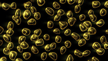 Golden abstract background. texture patternの写真素材