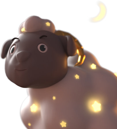 Eid al-Adha official holidays which are celebrated within Islam. 3d illustration of Eid al-Adha.の写真素材