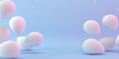 Mother's Day greeting card, 3D rendering of celebrations on special daysの写真素材